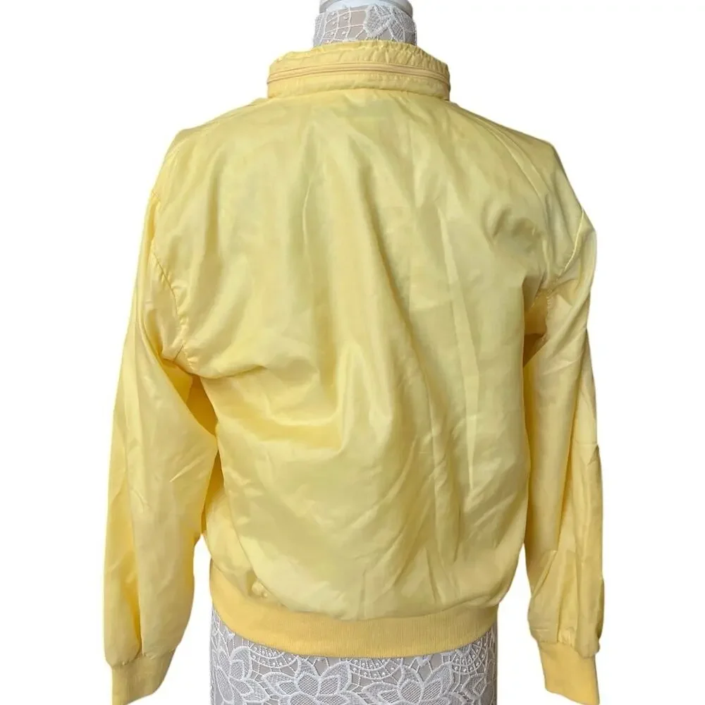 Sycamore Hills Vintage Yellow  Windbreaker With Hidden Hood- Gorp core